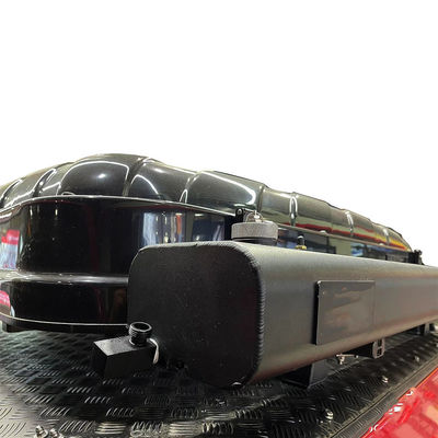 Aluminium Alloy Rak Atap Mobil Gunung Camping Shower Hitam untuk Penggemar Luar Ruangan