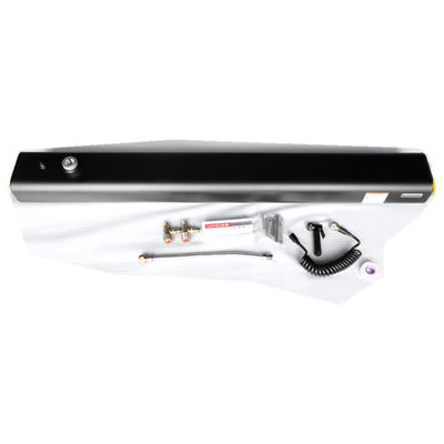Aluminium Alloy Rak Atap Mobil Gunung Camping Shower Hitam untuk Penggemar Luar Ruangan