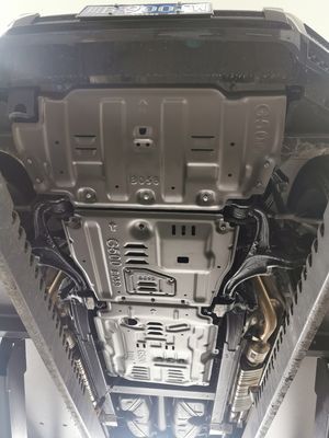 Aluminium Alloy Mercedes G500 Chassis Guard Engine Skid Plate Mudah Bolt-On Instalasi