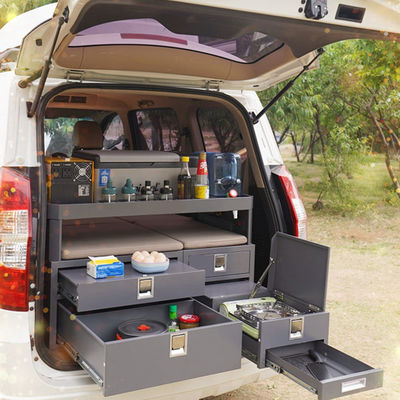 15-20 Hari Lead Time Bedak Lapisan Camp Dapur untuk SUV Crossover Wagon Truk atau Van
