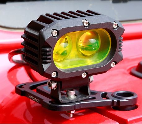 Aluminium Hood Bracket Light Mounting Brackets untuk Jeep Wrangler