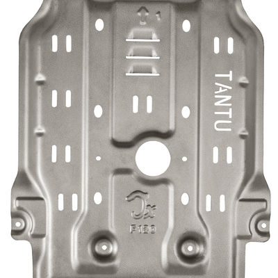 Perak/ Hitam Skid Plate Sets untuk 18Toyota Tundra Radiator Engine Transmission Transfer