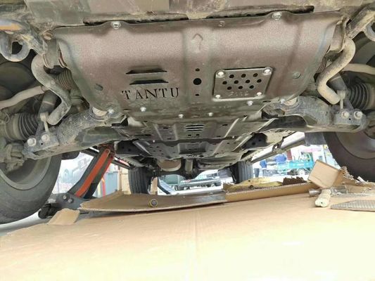 Perak/ Hitam Skid Plate Sets untuk 18Toyota Tundra Radiator Engine Transmission Transfer