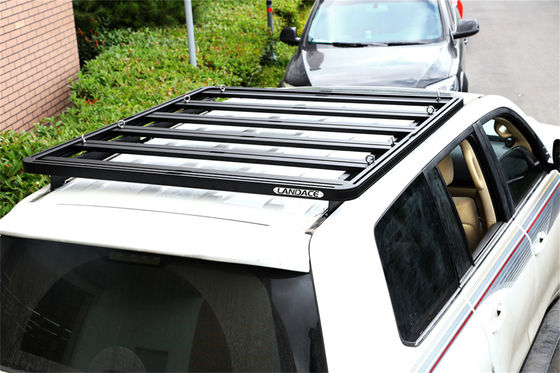 Aksesoris Kendaraan Offroad Black Powder Coating Roof Rack Crossbar System 2018-2022