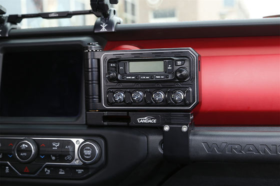 Disesuaikan Off Road Jeep Wrangler JL Switch Panel Aluminium Alloy Mount Bracket