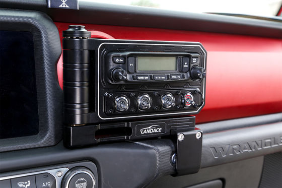 Disesuaikan Off Road Jeep Wrangler JL Switch Panel Aluminium Alloy Mount Bracket