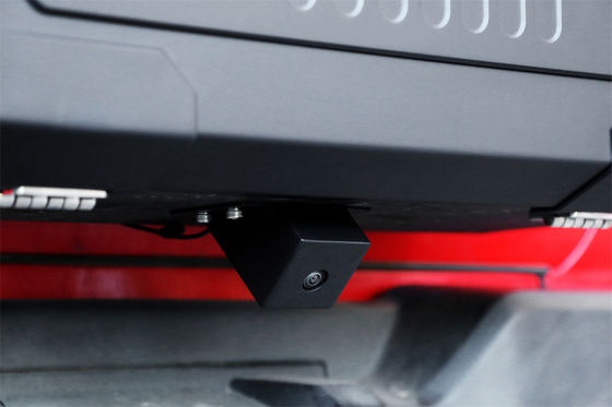 Aluminium Alloy Tail Gate Storage Box untuk Jeep Wrangler 4x4 Off-road Vehicle dalam warna Hitam