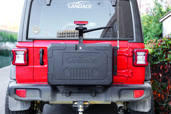 2018- Jeep Wrangler TANK300 Aluminium Alloy Tail Gate Storage Box Aksesoris Eksterior