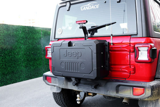 2018- Jeep Wrangler TANK300 Aluminium Alloy Tail Gate Storage Box Aksesoris Eksterior