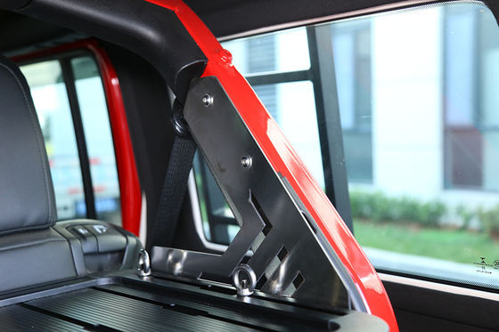 Aluminium Alloy Car Trunk Boot Luggage Shelf untuk JEEP Wrangler JL JK Desain Gerbang Belakang