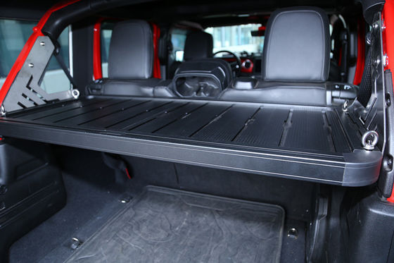 Rak bawaan untuk JEEP Wrangle JK JL Gerbang Belakang Metal Auto Trunk Boot Storage Inside