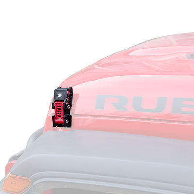 Hard Anodizing Heavy Duty CNC Machined Hood Lock Assembly untuk Jeep Wrangler 0,35kg/pc