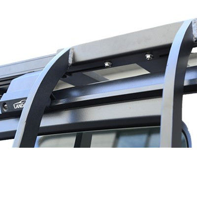 Platform Rak Atap Tangga Sisi Langsung untuk Jeep Wrangler JL Custom Black Powder Coating