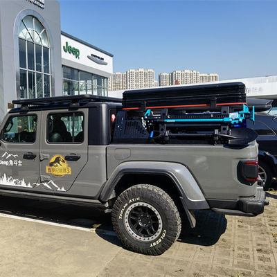 Mudah dipasang Black Powder Coated Cargo Rack Roll Bar untuk 2005-2009 Pick Up Bed 4x4 Aksesoris
