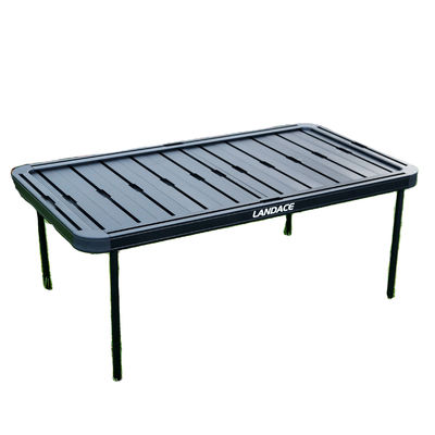 Berat bersih 15,7kg WranglerJL Off Road Vehicle Accessories Aluminium Alloy Trunk Storage Shelf