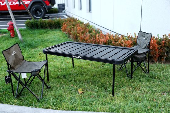 Berat bersih 15,7kg WranglerJL Off Road Vehicle Accessories Aluminium Alloy Trunk Storage Shelf