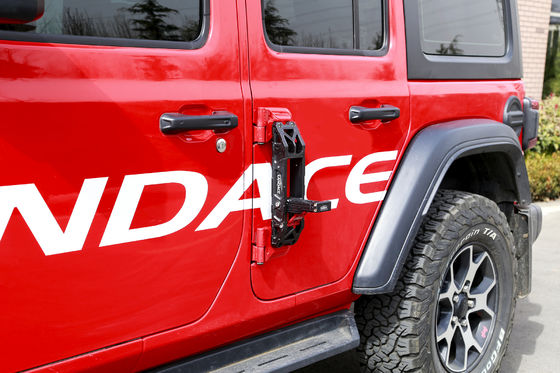 Akses Mudah ke Atap Pintu Kendaraan Off-road Gengged Step Pedal untuk Jeep Wrangler JL JK