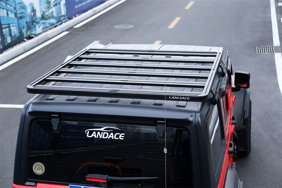 Aksesoris eksterior kendaraan off-road Rak atap untuk Jeep Wrangler JL JK 1500*1425*55mm