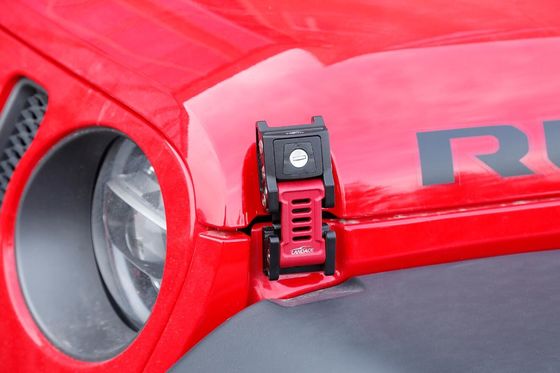 Jeep Wrangler JL JK Car Lock Hood Cover Lock dengan Key Alloy Aluminium Car Fitment JEEP