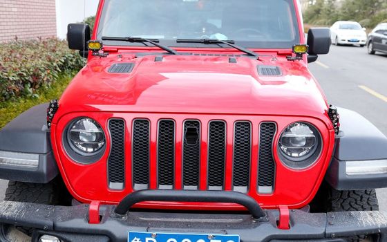 Jeep Wrangler JL JK Car Lock Hood Cover Lock dengan Key Alloy Aluminium Car Fitment JEEP