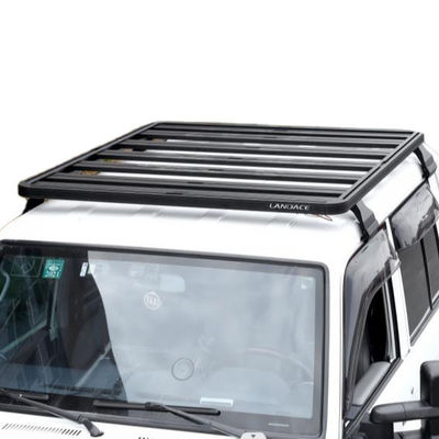 1400X1320mm Customized Logo Flat Roof Rack untuk Aksesoris Luar Kendaraan 4x4