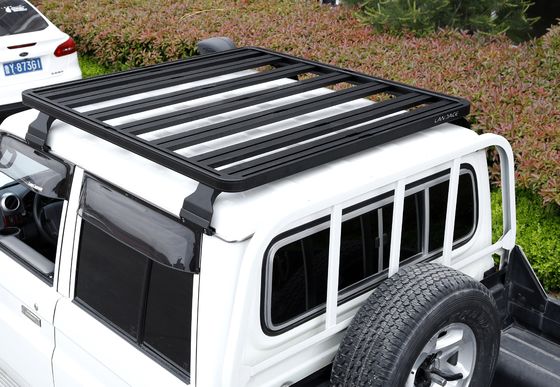 Rack Atap Lapisan Bubuk untuk Toyota Land Cruiser LC79 Hardtop High- oleh Landace Diy Car