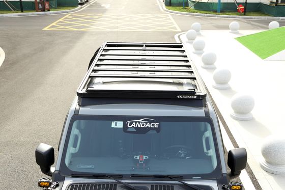 300KG Kapasitas Pemuatan SUV Top Mount Aluminium Cargo Carrier Rak Atap untuk WEY Tank 300