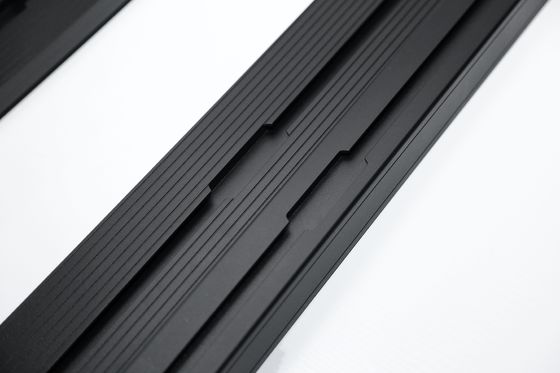 SUV Mobil Bar 4x4 Universal Baja Aluminium Kotak Hitam Packing Rak Atap untuk Y60