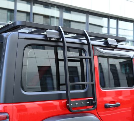 Landace Roof Rack Side Ladder Kit Cocok untuk Jeep Wrangler 833*400*261mm N.W 6kg