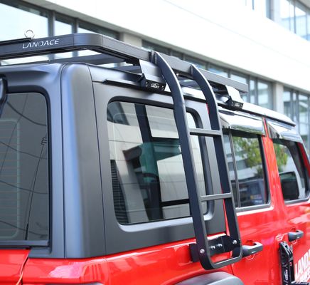 Landace Roof Rack Side Ladder Kit Cocok untuk Jeep Wrangler 833*400*261mm N.W 6kg