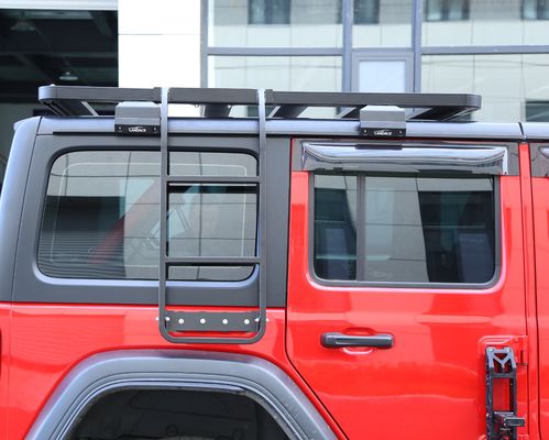 Landace Roof Rack Side Ladder Kit Cocok untuk Jeep Wrangler 833*400*261mm N.W 6kg