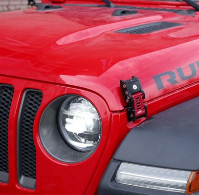Tahun 2018- Hitam CNC Proses Hood Kunci Kit untuk Off-Road Petualangan Lama