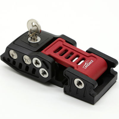 Jeep JL Customization 2X Aluminium Hood Lock Lock Catch Buckle dengan permukaan anodizing