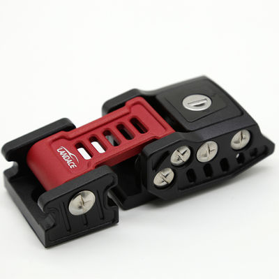 Jeep JL Customization 2X Aluminium Hood Lock Lock Catch Buckle dengan permukaan anodizing