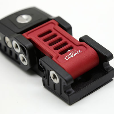 Jeep JL Customization 2X Aluminium Hood Lock Lock Catch Buckle dengan permukaan anodizing