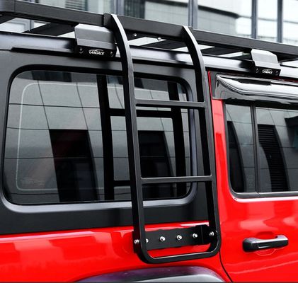 Instalasi Nyaman Tangga Sisi Ganda Tangga Atap Mobil untuk Jeep Wrangler JK JL