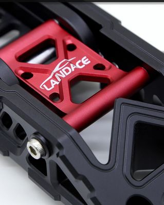 Diuji Aluminium Alloy Lipat Pintu Genggaman Langkah Kaki Pedal Tangga Kit untuk Jeep Wrangler