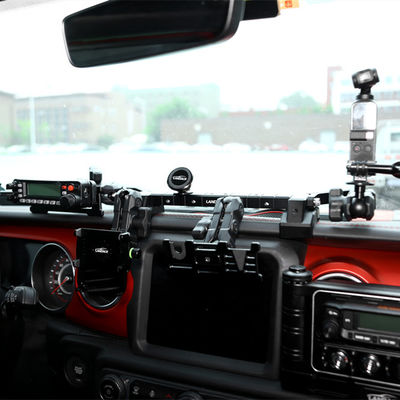 Jeep Wrangler Telepon GoPro CB Mikrofon dan Pemegang Kamera DSLR dengan Desain Geometri