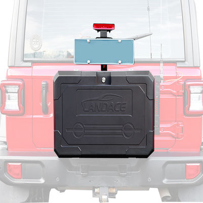 Aluminium Alloy Jeep Pintu Belakang Di Luar Kotak penyimpanan untuk Wrangler JL JK Berat bersih 13,4kg