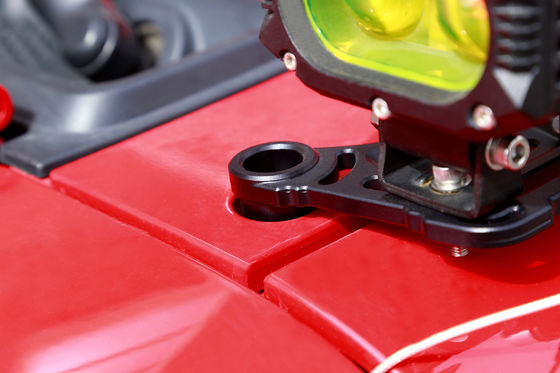 Instalasi Cepat dan Bebas Kerumitan A-Pillar Windshield Hood Mount Bracket untuk Jeep