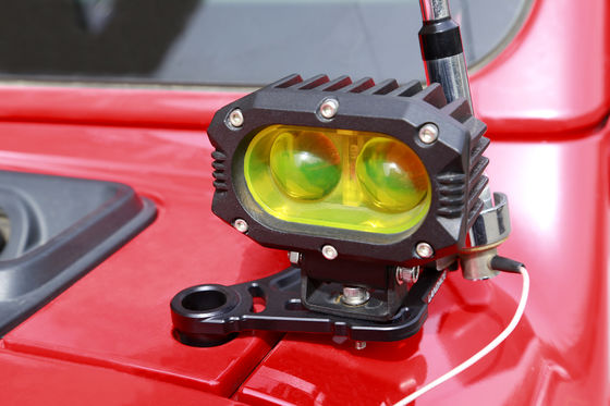 Langsung Custom Aluminium A-Pillar Windshield Light Mount Bracket untuk Aksesoris Jeep