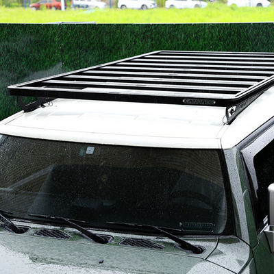 Aksesoris SUV Atap Kereta Baja Karat Pengangkut Bagasi untuk Off Road Toyota FJ Cruiser