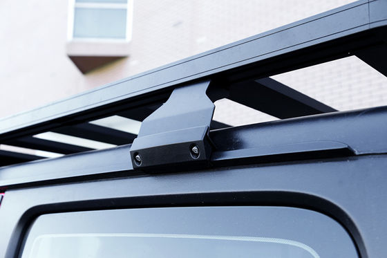 Jeep Wrangler Rak Atap 4 Runner Hitam Atap Mobil Bagasi Pengangkut 1500*1425*55mm