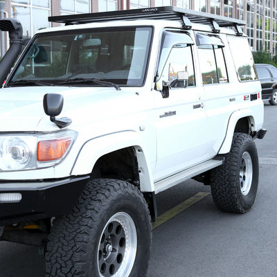 Anodic Oxidated Roof Mount Car Roof Baggage Carrier untuk Toyota Land Cruiser LC76